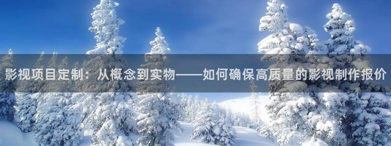 星辰影视老版：影视项目定制：从概念到实物——如何确保高质量的影视制作报价